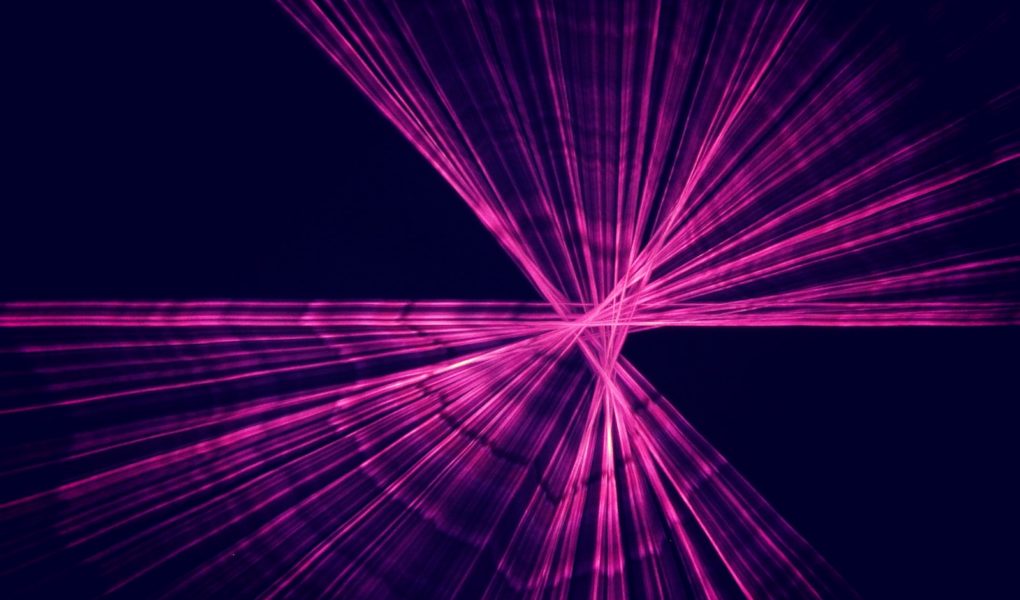 purple strobe lights